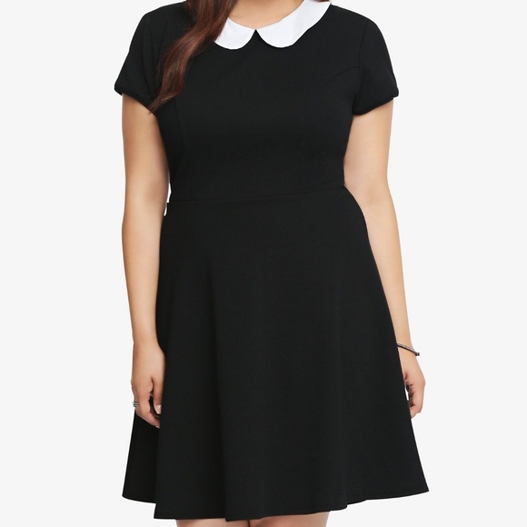 torrid Dresses & Skirts - Torrid || Peter Pan Collar Skater Dress  Size 0